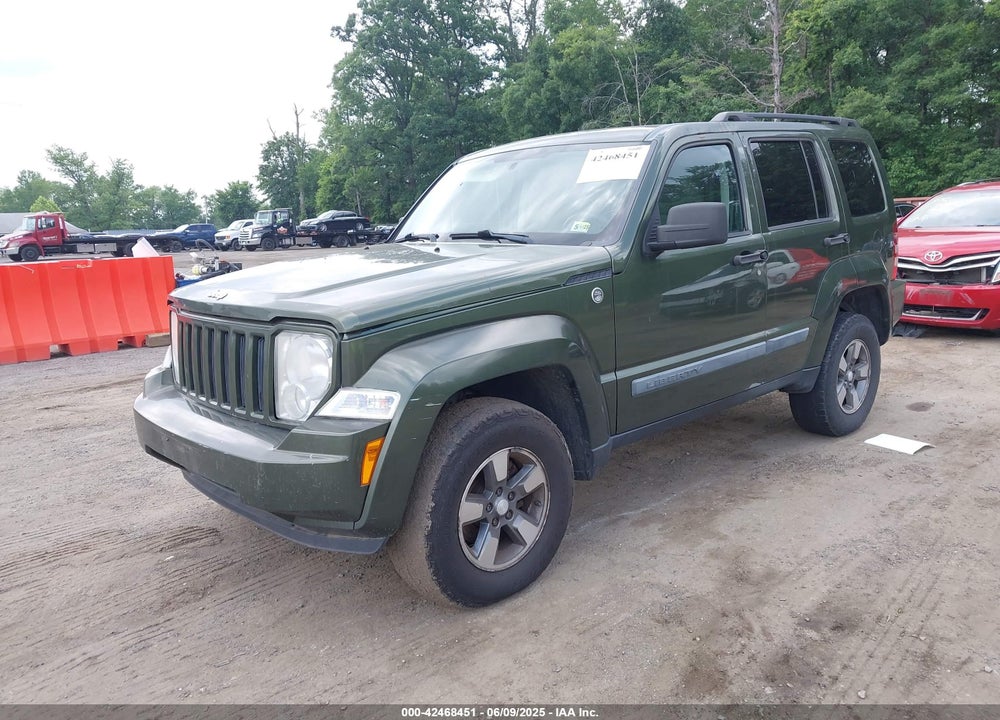 2008 JEEP LIBERTY VIN: 1J8GN28K28W253338