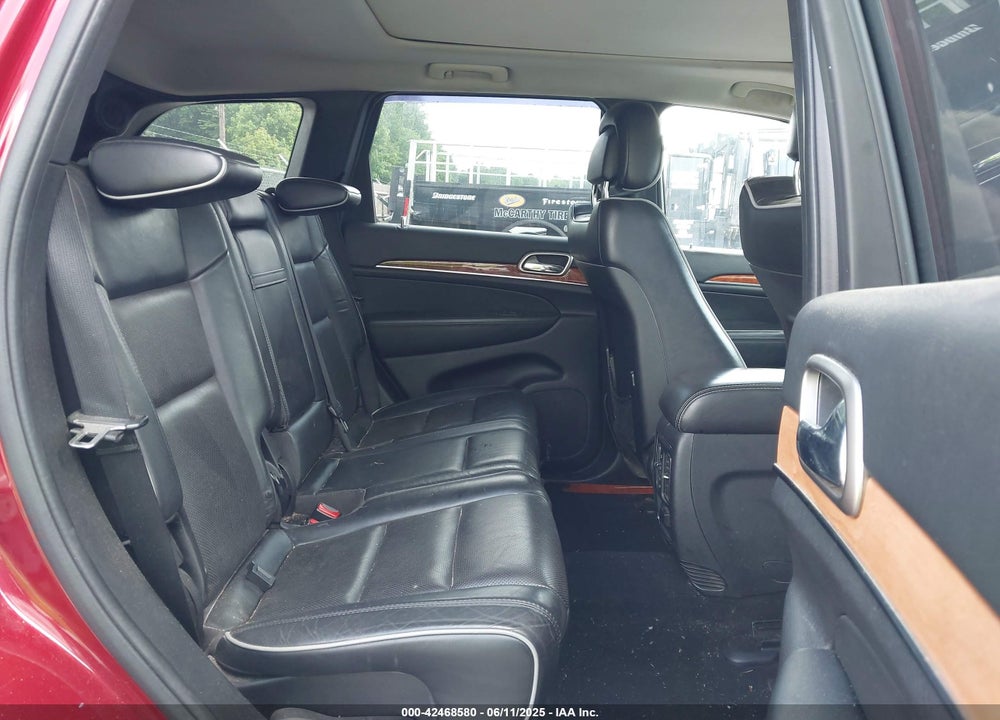 2012 JEEP GRAND CHEROKEE OVERLAND VIN: 1C4RJFCT8CC184328