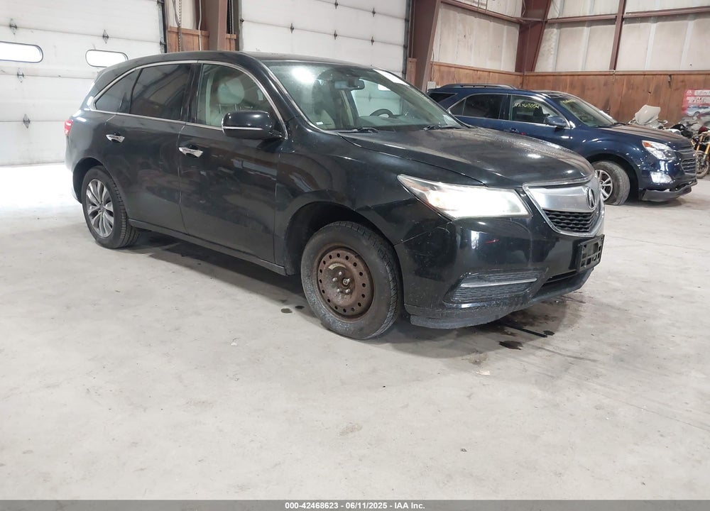 2015 ACURA MDX TECHNOLOGY PACKAGE VIN: 5FRYD4H41FB018103