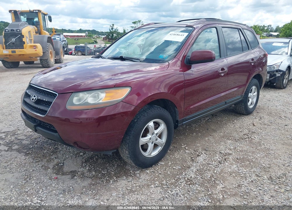 2007 HYUNDAI SANTA FE GLS VIN: 5NMSG13D37H051978