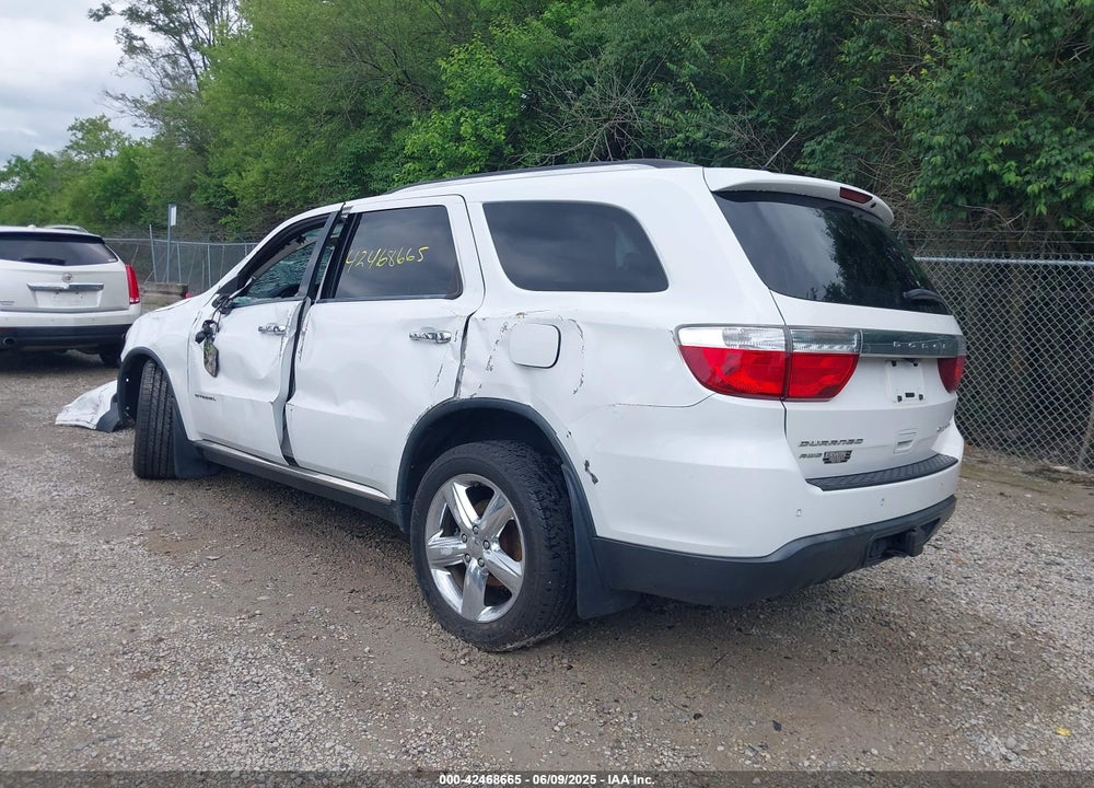 2013 DODGE DURANGO VIN: 1C4RDJEGXDC559700
