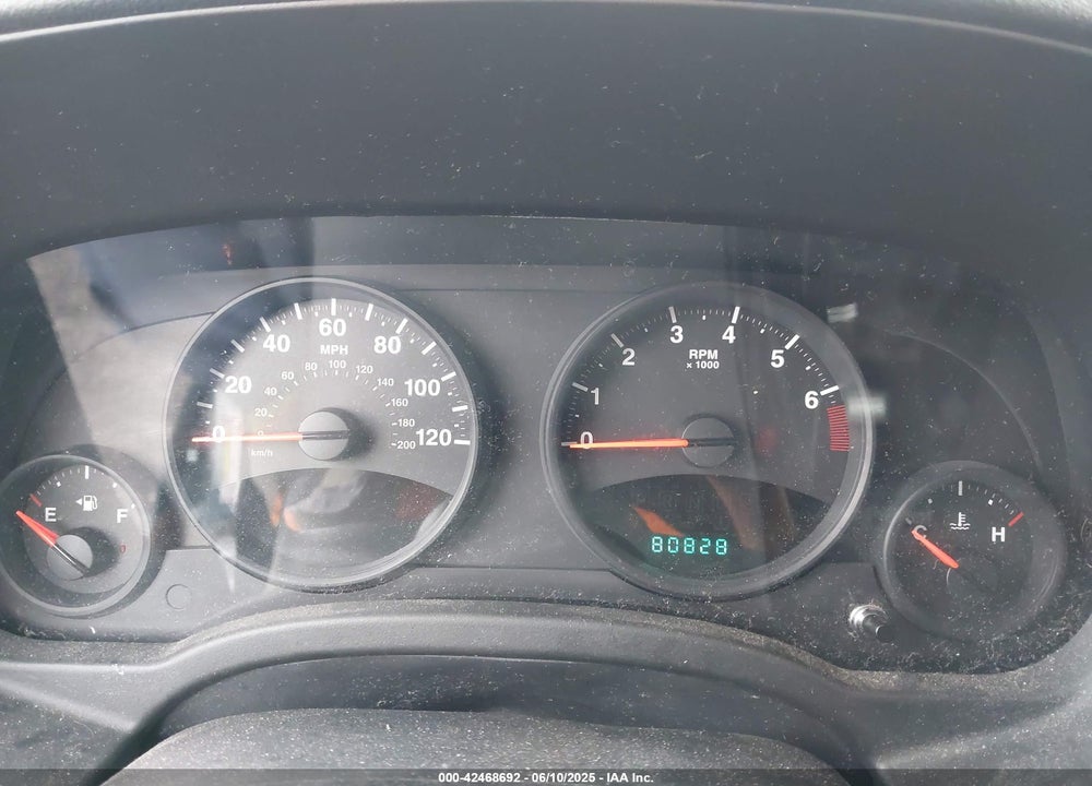 2013 JEEP COMPASS LATITUDE VIN: 1C4NJDEB0DD207720