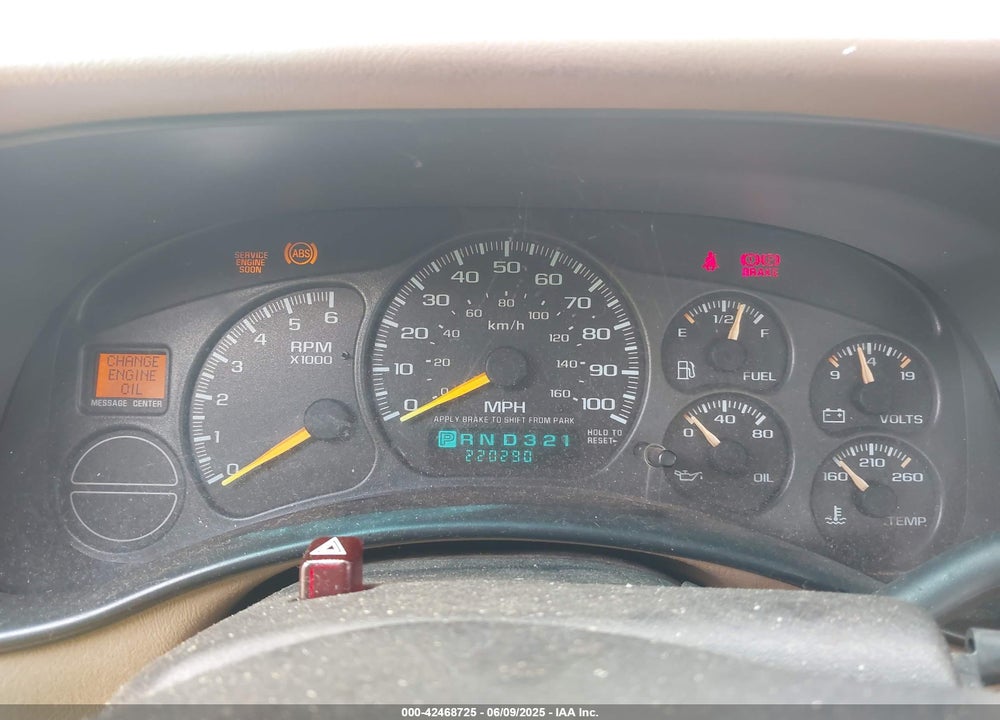 1999 CHEVROLET SILVERADO 1500 VIN: 2GCEC19V1X1132510