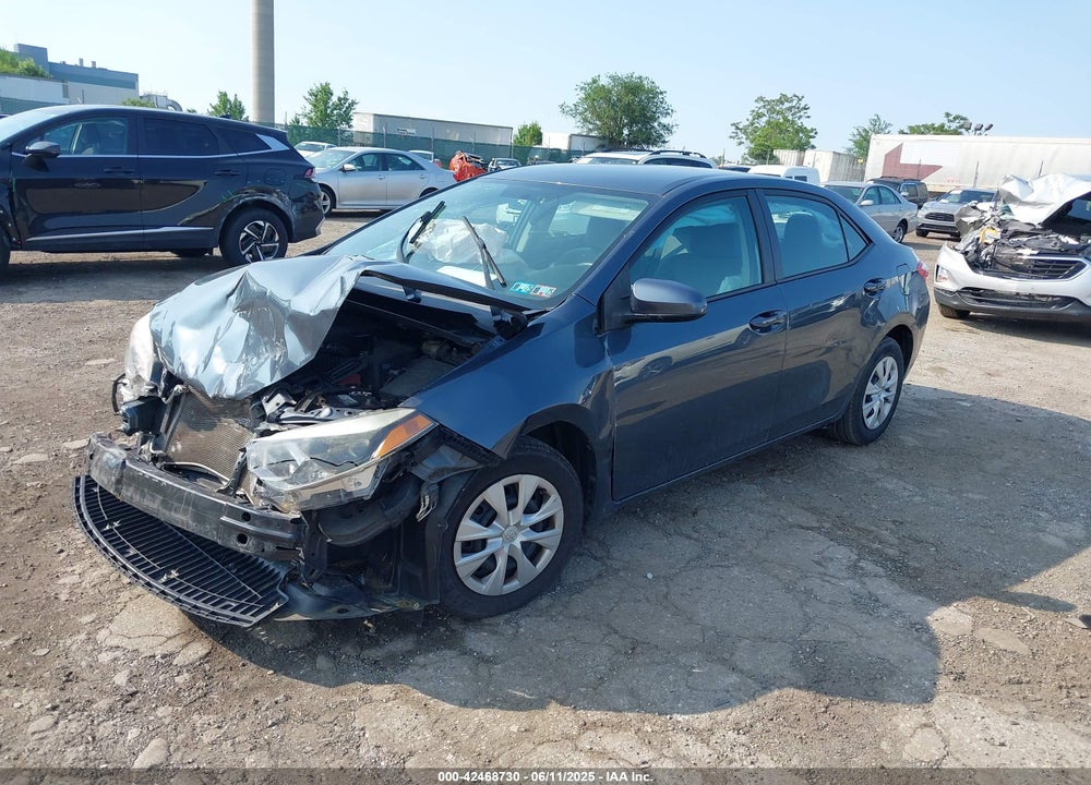 2015 TOYOTA COROLLA VIN: 2T1BURHE4FC357066
