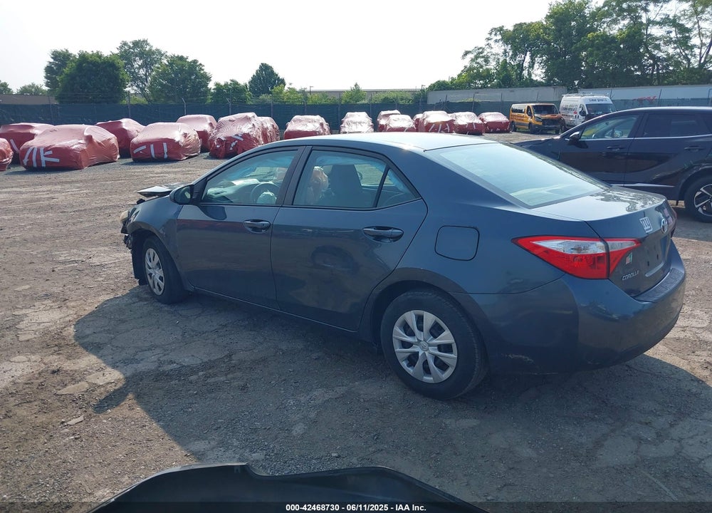 2015 TOYOTA COROLLA VIN: 2T1BURHE4FC357066
