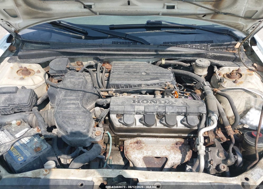 2005 HONDA CIVIC LX VIN: 2HGES16555H580472
