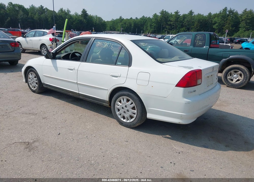 2005 HONDA CIVIC LX VIN: 2HGES16555H580472
