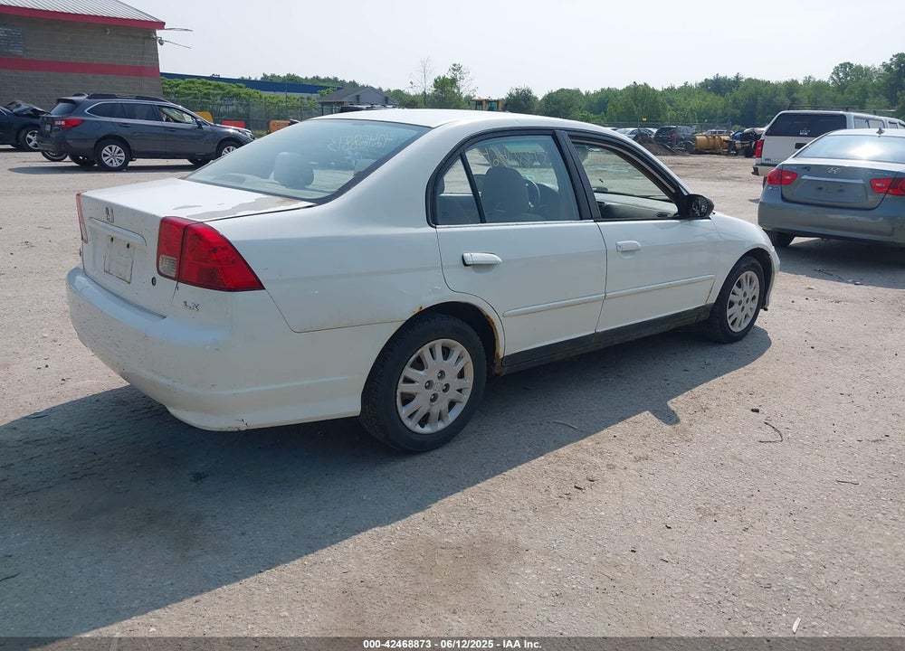2005 HONDA CIVIC LX VIN: 2HGES16555H580472