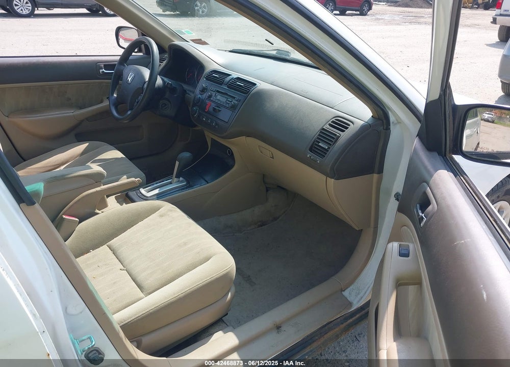 2005 HONDA CIVIC LX VIN: 2HGES16555H580472