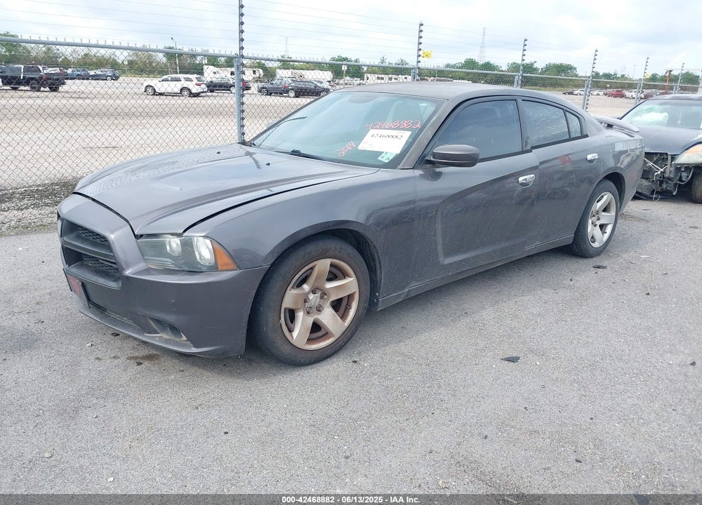 2014 DODGE CHARGER POLICE VIN: 2C3CDXAT9EH191184