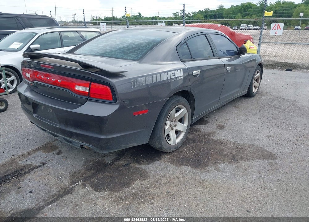 2014 DODGE CHARGER POLICE VIN: 2C3CDXAT9EH191184