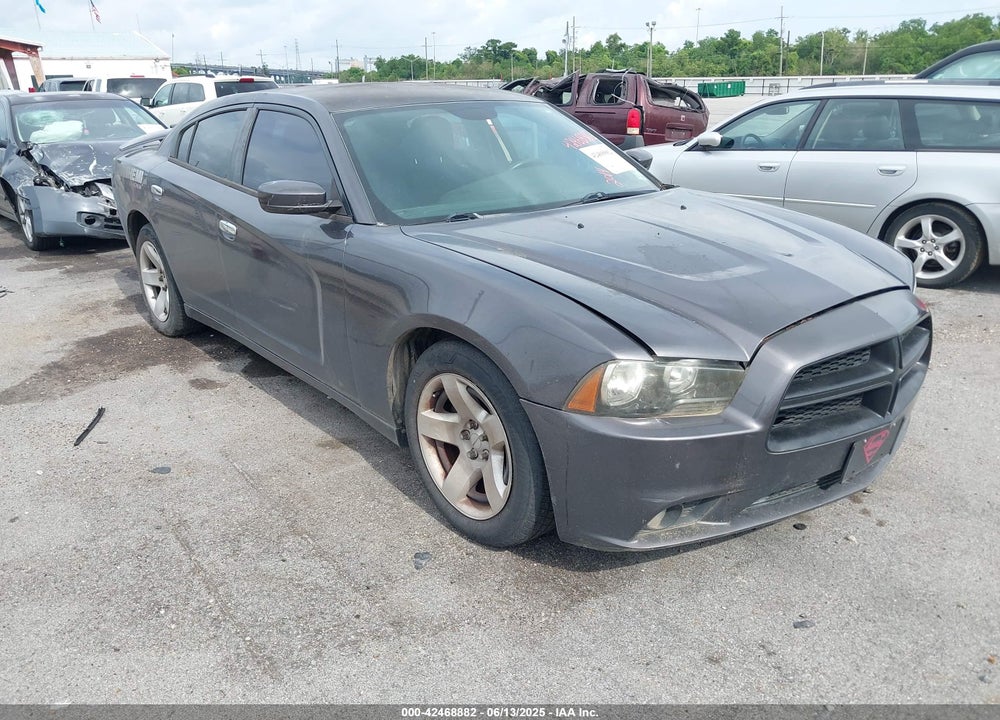 2014 DODGE CHARGER POLICE VIN: 2C3CDXAT9EH191184