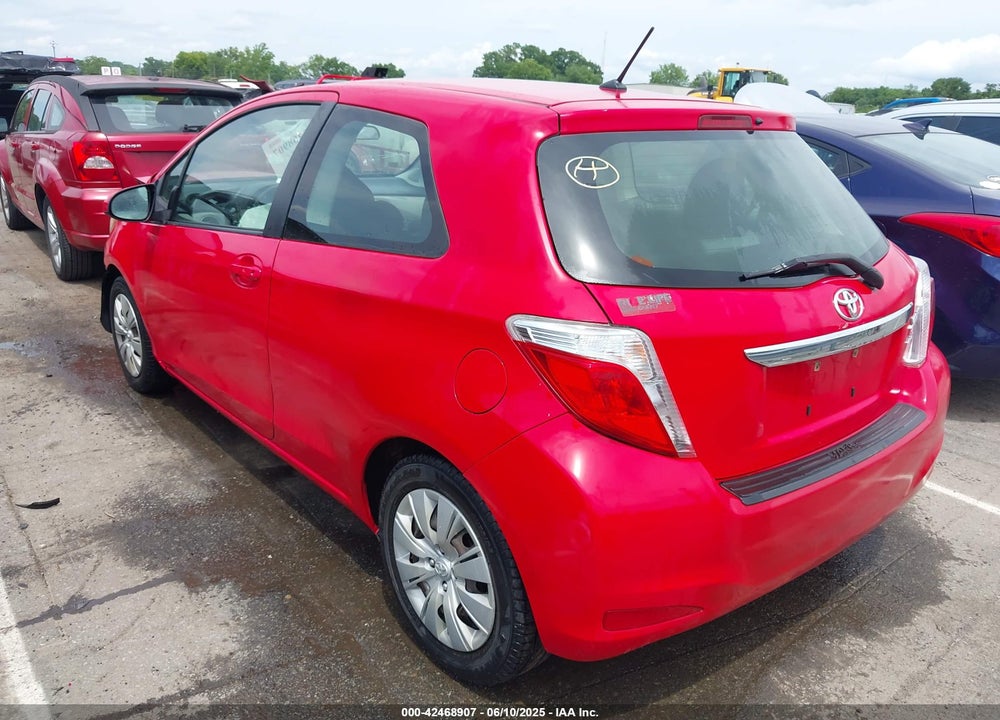 2012 TOYOTA YARIS LE VIN: JTDJTUD38CD513761