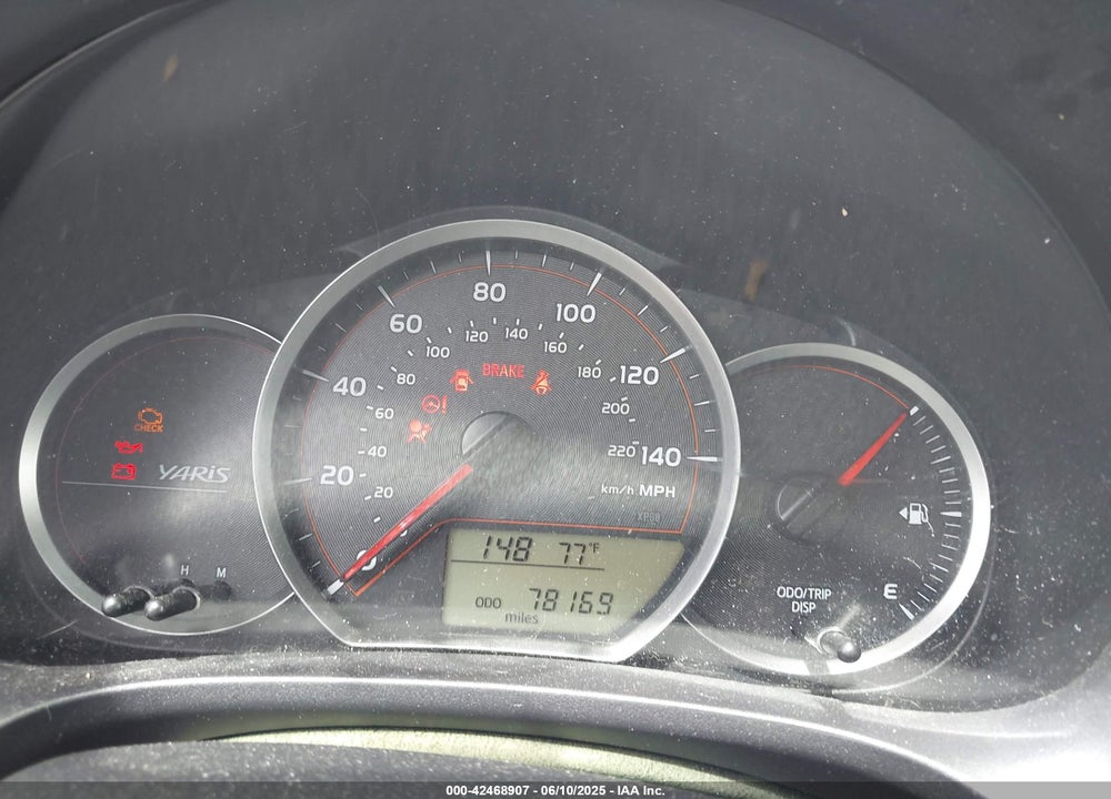 2012 TOYOTA YARIS LE VIN: JTDJTUD38CD513761