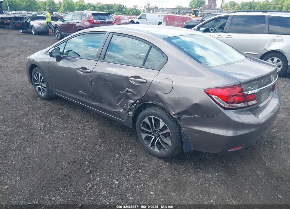 2015 HONDA CIVIC VIN: 19XFB2F8XFE254070