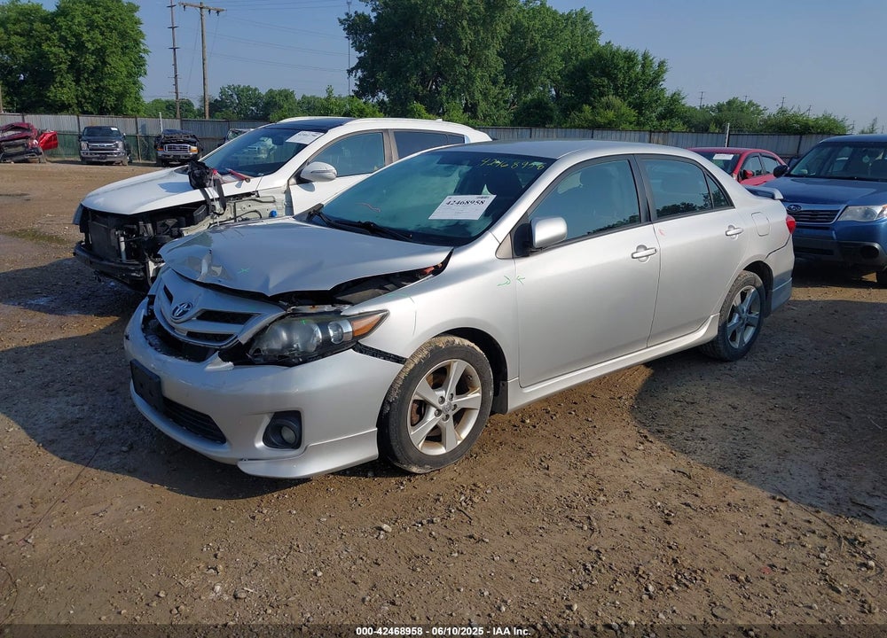 2013 TOYOTA COROLLA S VIN: 2T1BU4EE6DC992455