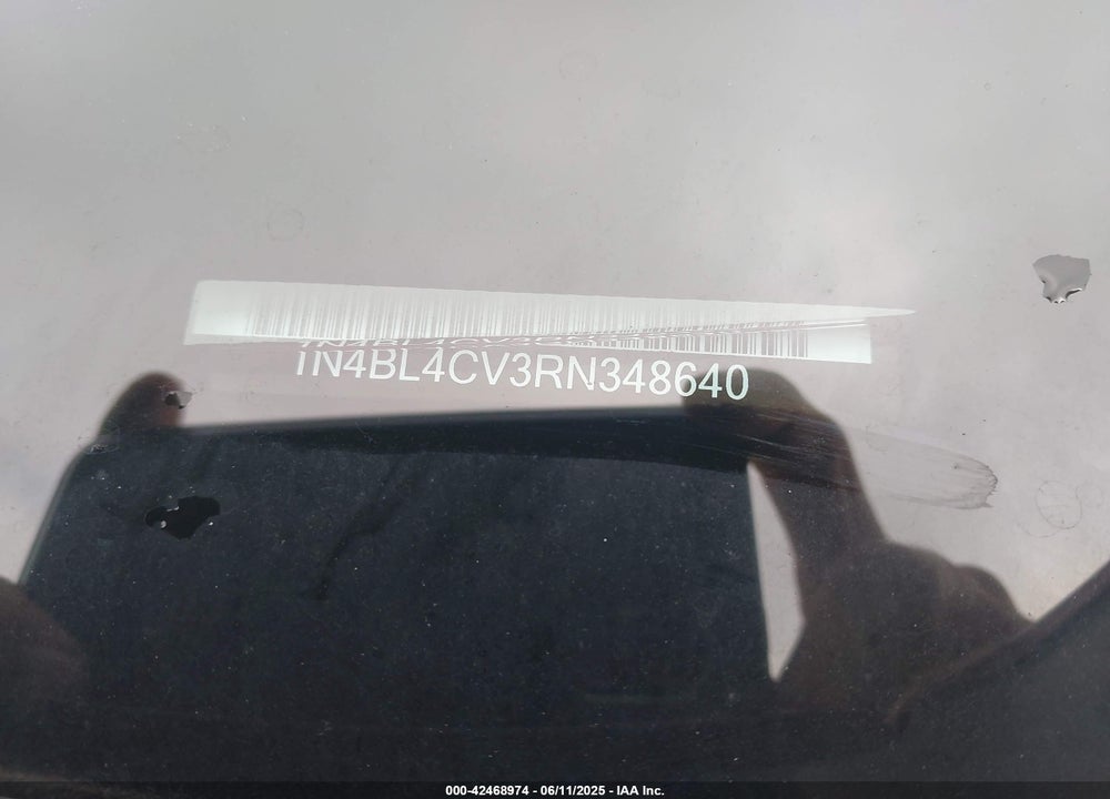 2024 NISSAN ALTIMA VIN: 1N4BL4CV3RN348640
