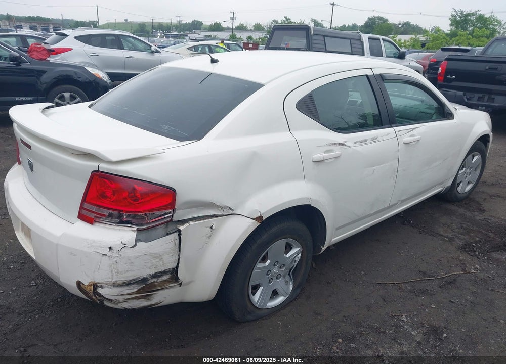 2008 DODGE AVENGER VIN: 1B3LC46K88N664079