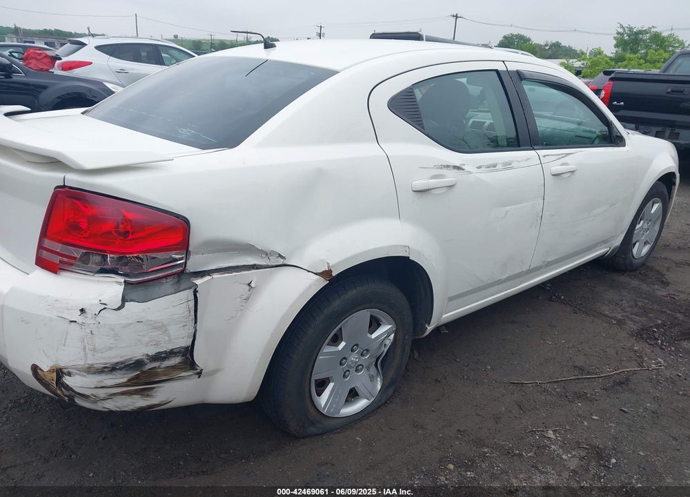 2008 DODGE AVENGER VIN: 1B3LC46K88N664079