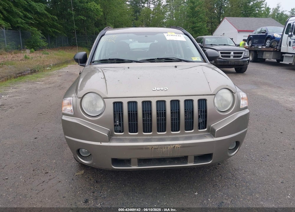 2008 JEEP COMPASS SPORT VIN: 1J8FF47W78D602059