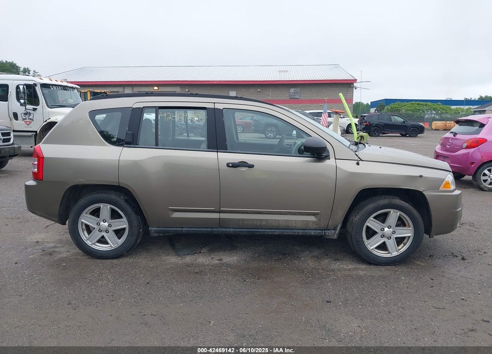 2008 JEEP COMPASS SPORT VIN: 1J8FF47W78D602059