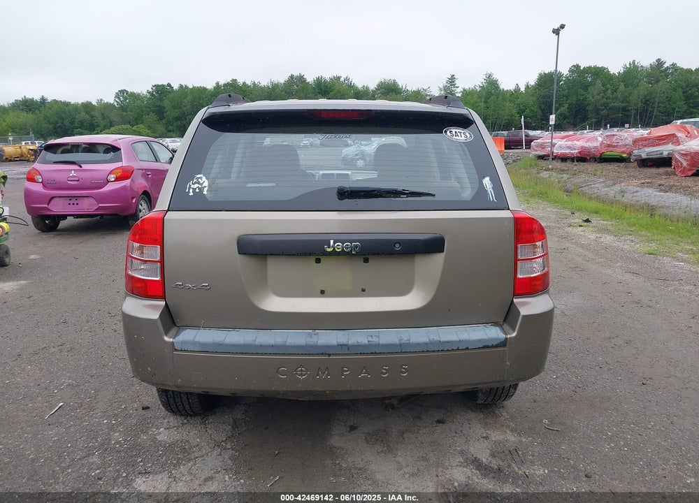 2008 JEEP COMPASS SPORT VIN: 1J8FF47W78D602059