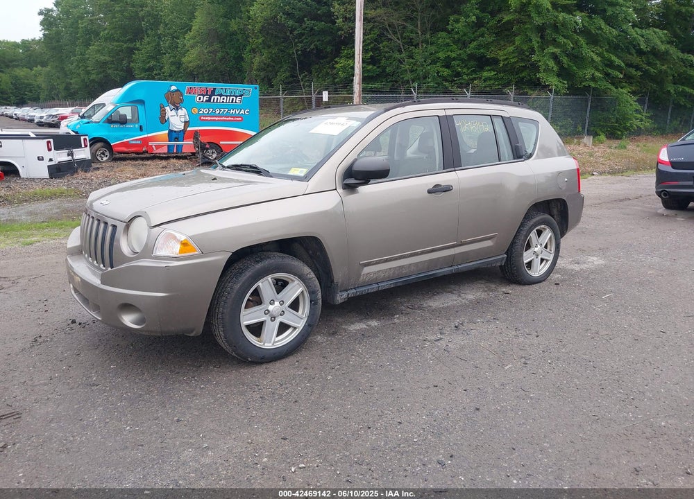 2008 JEEP COMPASS SPORT VIN: 1J8FF47W78D602059