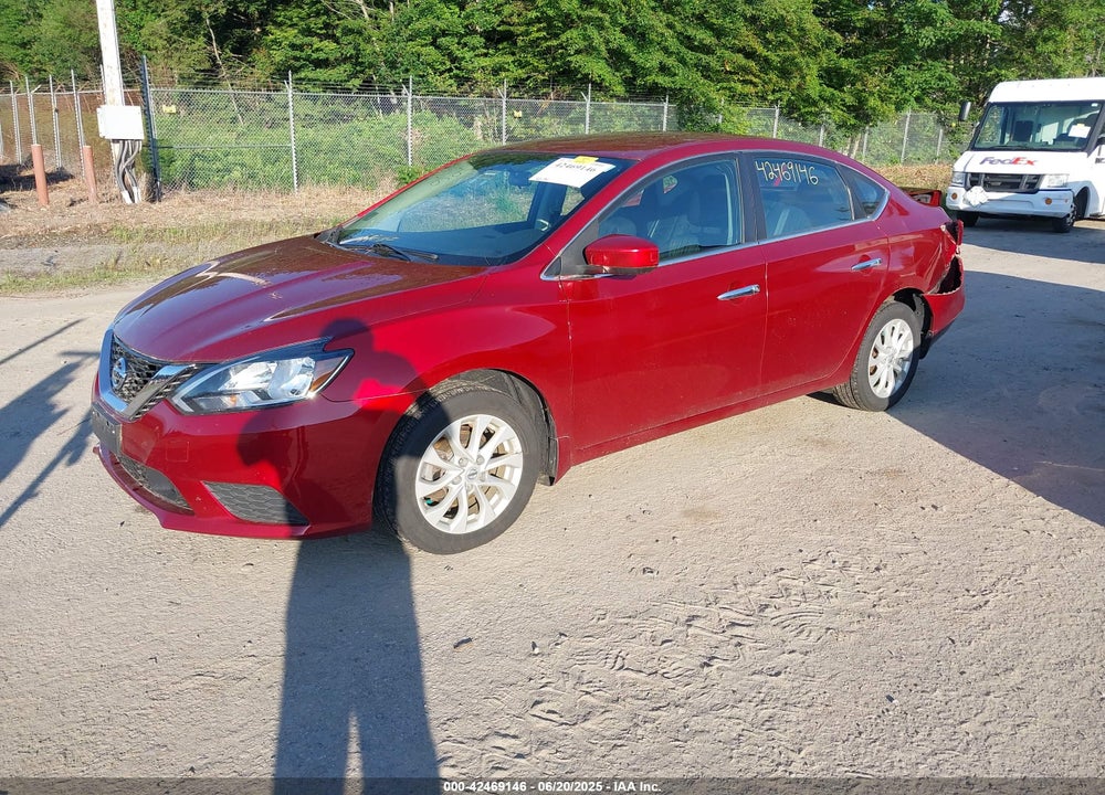 2019 NISSAN SENTRA VIN: 3N1AB7AP5KY454825