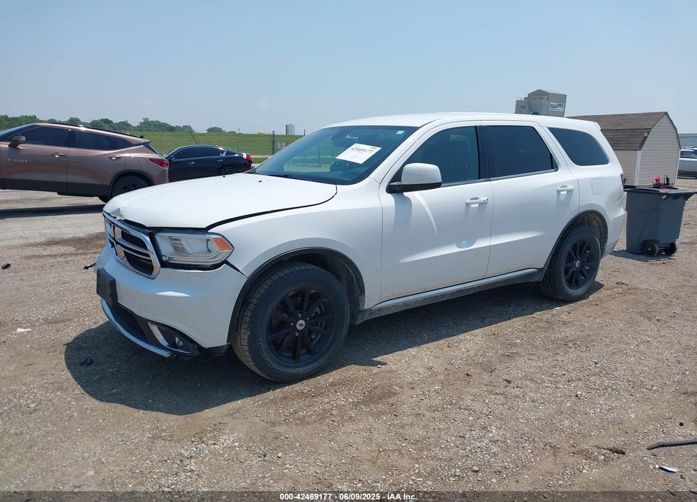 2019 DODGE DURANGO VIN: 1C4RDJAG1KC586559