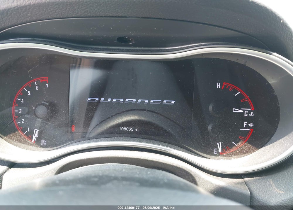 2019 DODGE DURANGO VIN: 1C4RDJAG1KC586559