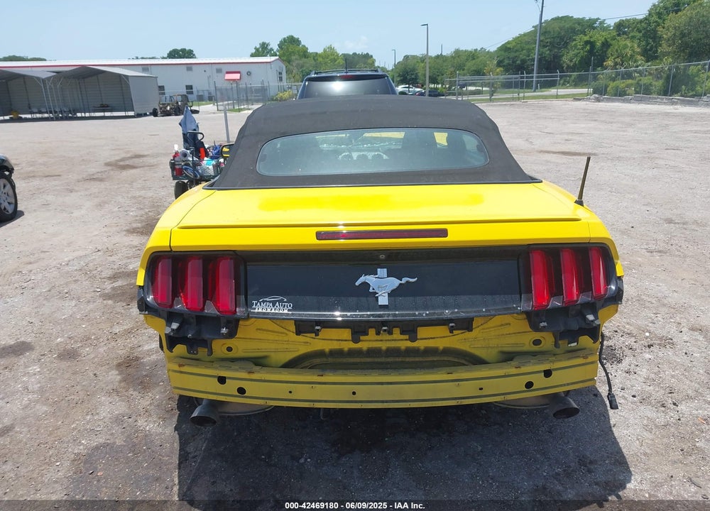 2015 FORD MUSTANG V6 VIN: 1FATP8EM4F5326811