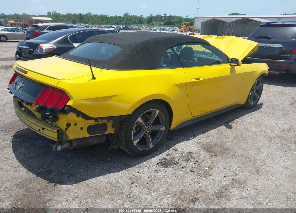 2015 FORD MUSTANG V6 VIN: 1FATP8EM4F5326811