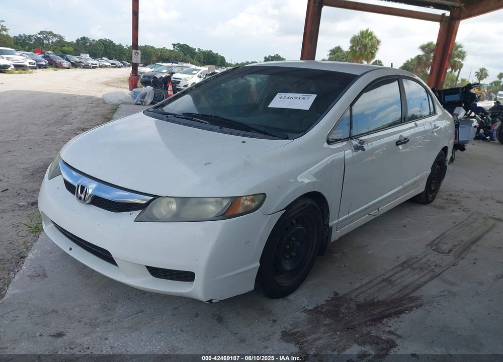 2010 HONDA CIVIC VIN: 19XFA1F50AE086032