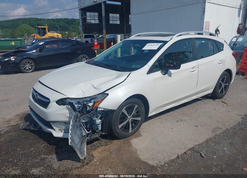 2021 SUBARU IMPREZA VIN: 4S3GTAD68M3716546