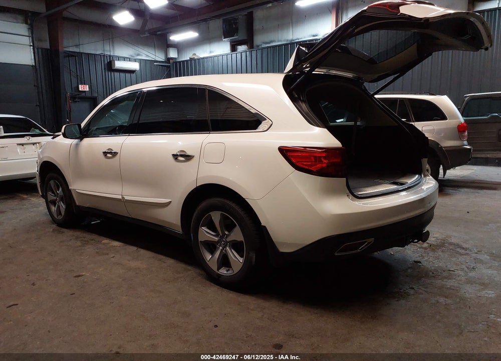 2014 ACURA MDX VIN: 5FRYD4H21EB011908