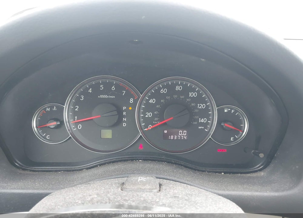 2008 SUBARU LEGACY 2.5I VIN: 4S3BL616087223096