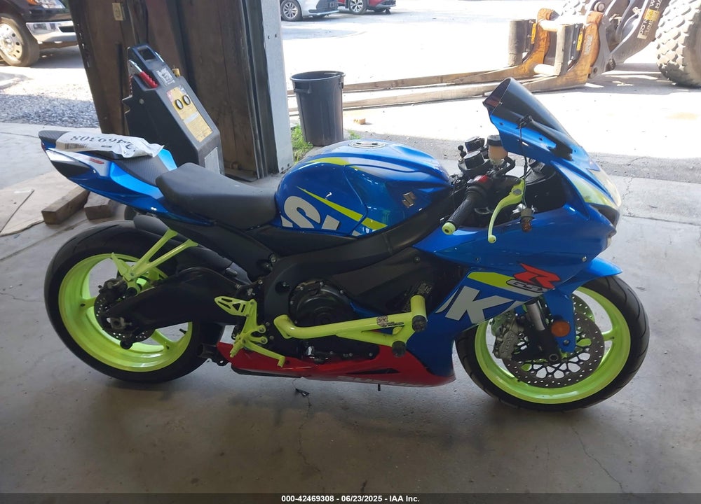 2016 SUZUKI GSX-R600 VIN: JS1GN7FA0G2101170