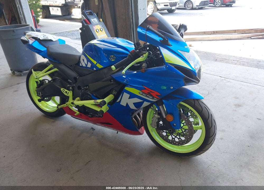 2016 SUZUKI GSX-R600 VIN: JS1GN7FA0G2101170