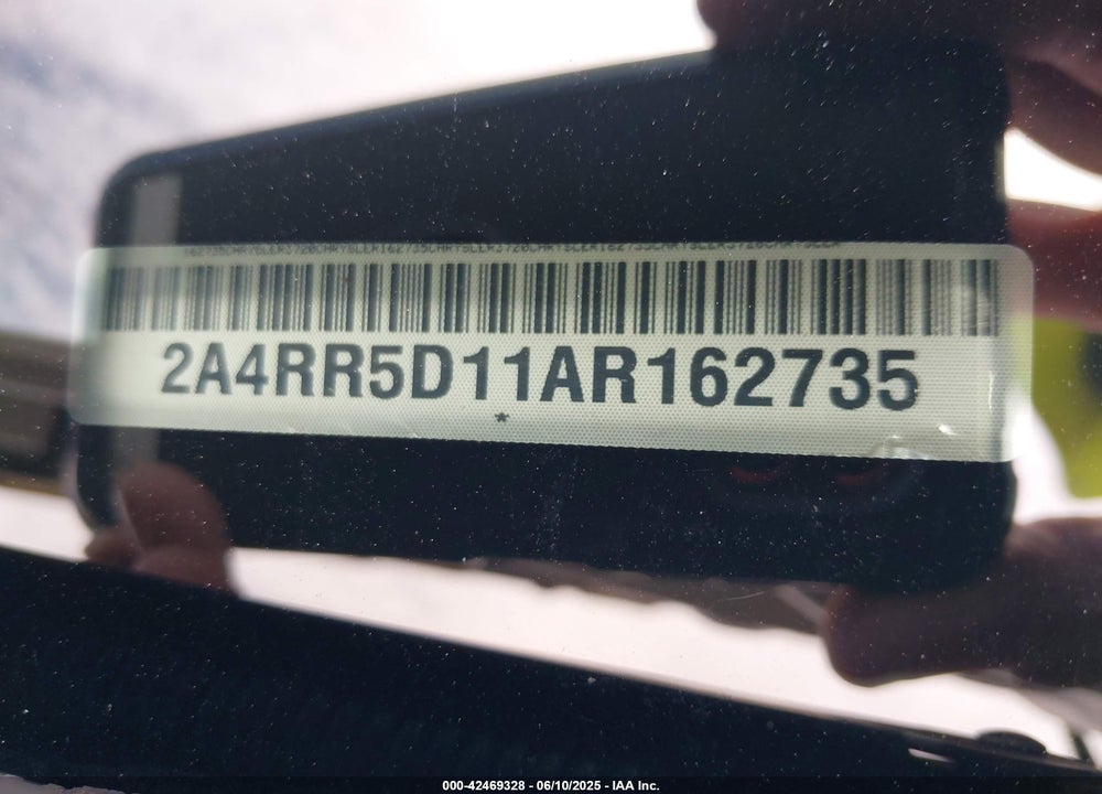 2010 CHRYSLER TOWN & COUNTRY TOURING VIN: 2A4RR5D11AR162735