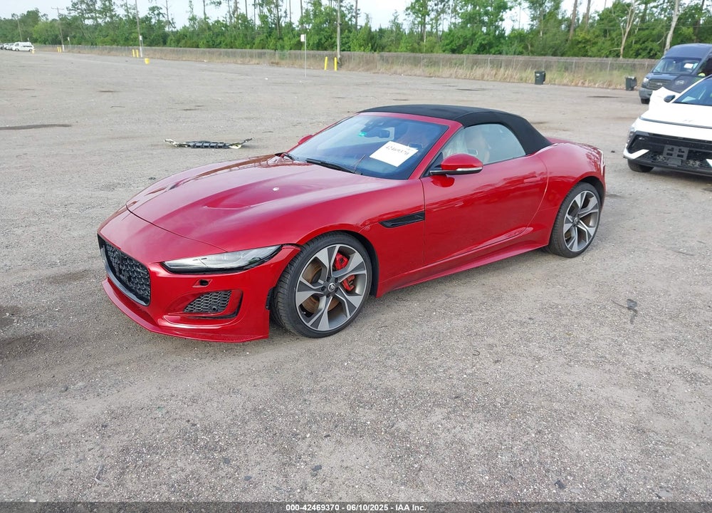 2024 JAGUAR F-TYPE P450 R-DYNAMIC RWD AUTOMATIC VIN: SAJDF5EE4RCK86465