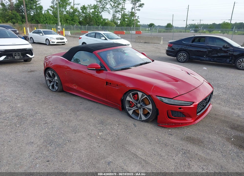 2024 JAGUAR F-TYPE P450 R-DYNAMIC RWD AUTOMATIC VIN: SAJDF5EE4RCK86465