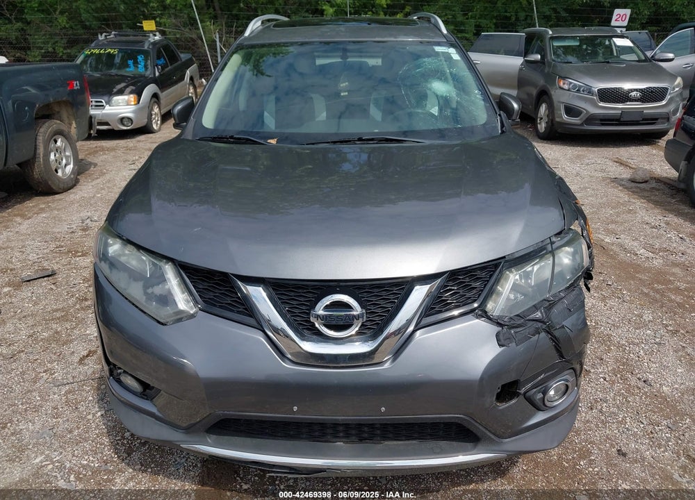 2015 NISSAN ROGUE VIN: 5N1AT2MV5FC842767