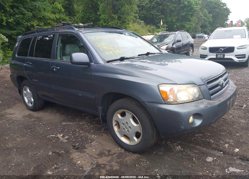 2007 TOYOTA HIGHLANDER LIMITED V6 VIN: JTEEP21A070216263