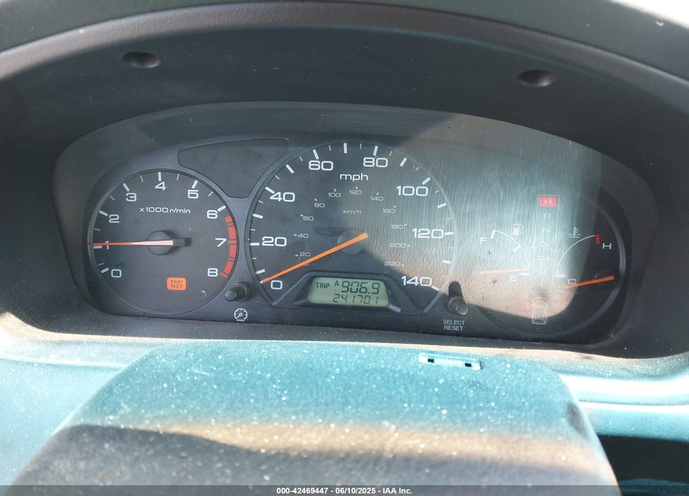 2001 HONDA ODYSSEY EX VIN: 2HKRL18621H541553