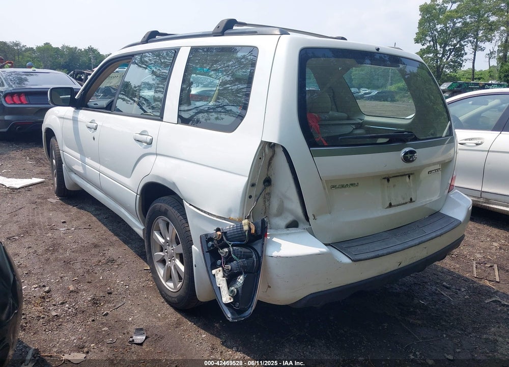 2007 SUBARU FORESTER 2.5X VIN: JF1SG65617H718016