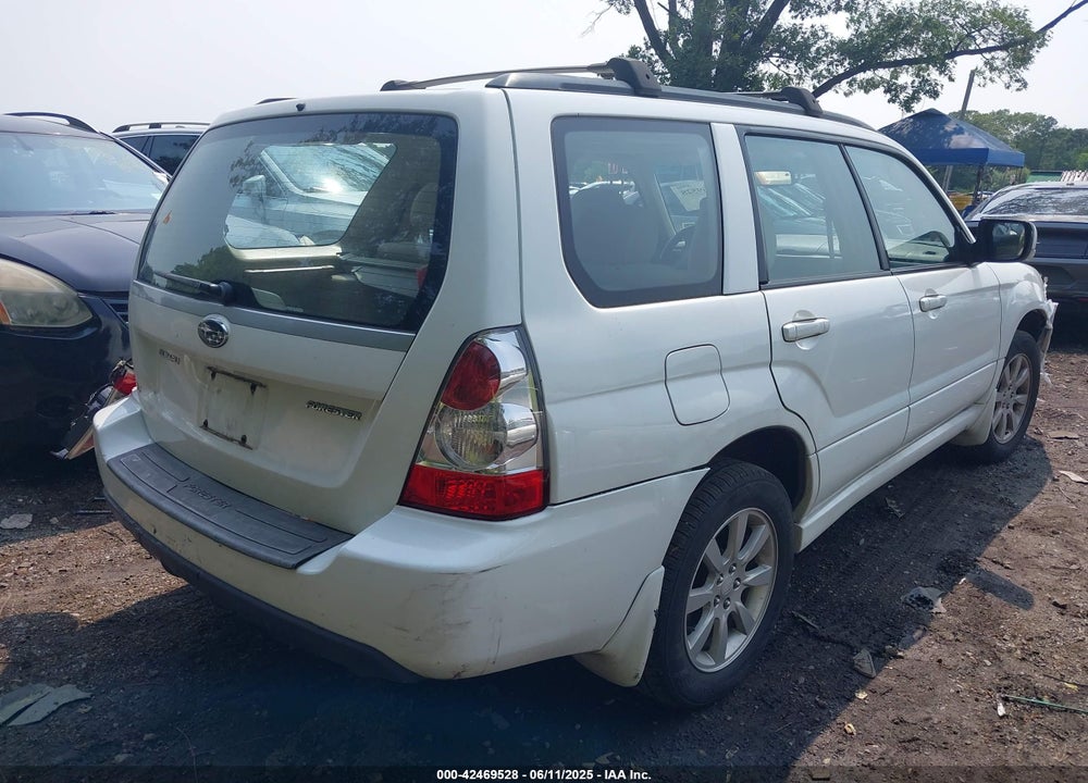 2007 SUBARU FORESTER 2.5X VIN: JF1SG65617H718016