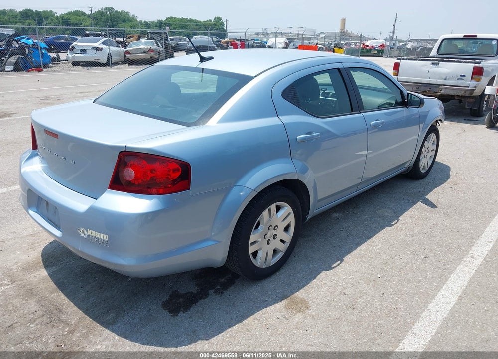 2013 DODGE AVENGER VIN: 1C3CDZAB2DN503032