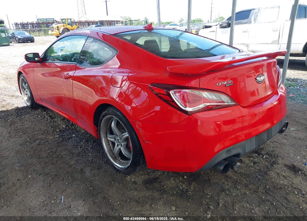 2013 HYUNDAI GENESIS 3.8 TRACK VIN: KMHHU6KJ2DU081268