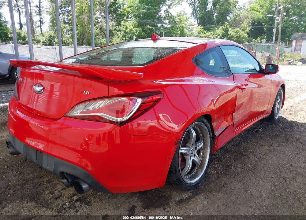 2013 HYUNDAI GENESIS 3.8 TRACK VIN: KMHHU6KJ2DU081268