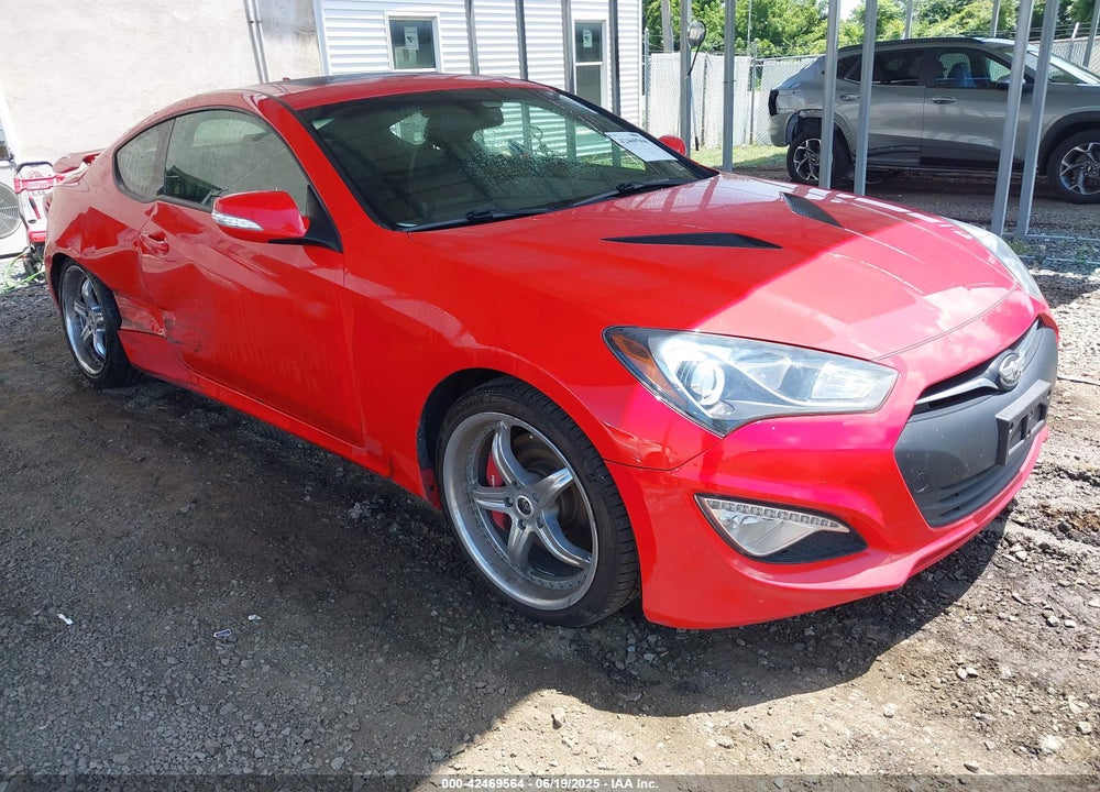 2013 HYUNDAI GENESIS 3.8 TRACK VIN: KMHHU6KJ2DU081268